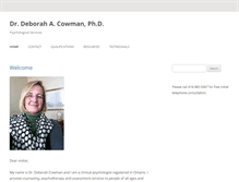 Tablet Screenshot of cowman.ca